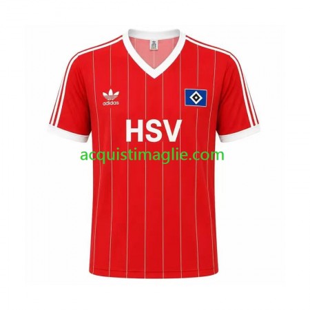 Divisa di Calcio Hamburger SV 1983 Retro Trasferta